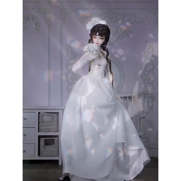 Búp bê 1/3 BJD cô dâu dễ thương