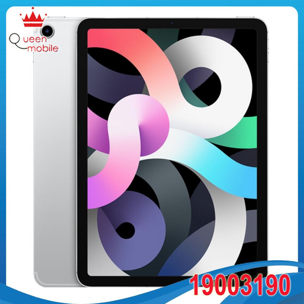 Máy tính bảng iPad Air 4 10.9-inch 2020 256GB WiFi + 4G Silver MYH42 | BigBuy360 - bigbuy360.vn