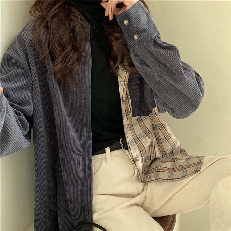 Áo khoác SUXI kiểu dáng retro thời trang phong cách Hàn Quốc mới dành cho nữ