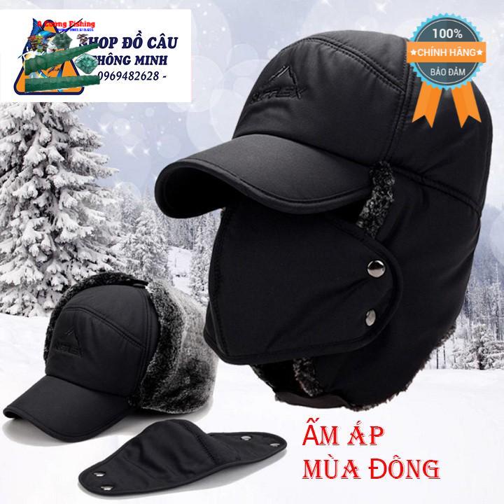 Mũ Nam Mùa Đông, Mũ Câu Cá Mùa Đông, Siêu Ấm Áp, Thời Trang Đẹp Mắt, Chuyên Dùng Đi Đêm Và Trời Lạnh