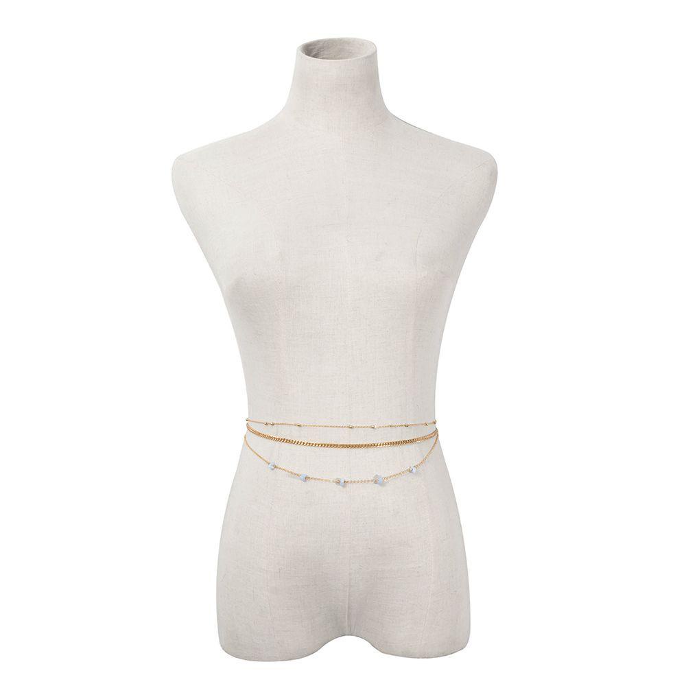 LILYES Thắt Lưng Hình Bướm Đính Đá Thời Trang Cá Tính Cho Nữ