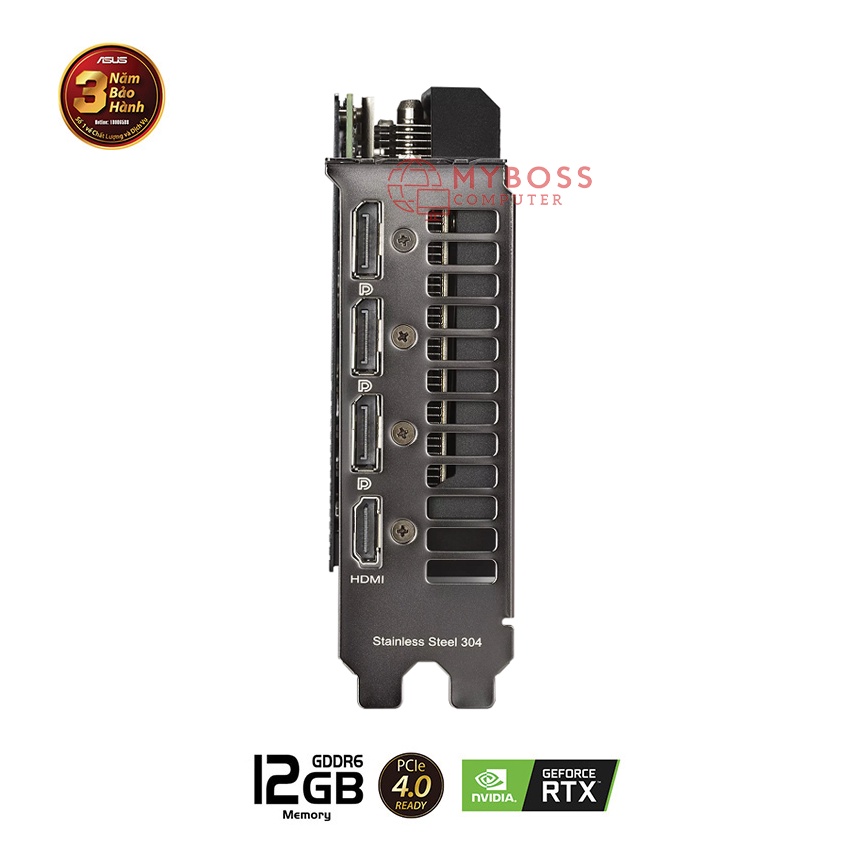 VGA  ASUS DUAL RTX 3060 V2 12GB GDDR6 BH chính hãng 36 tháng
