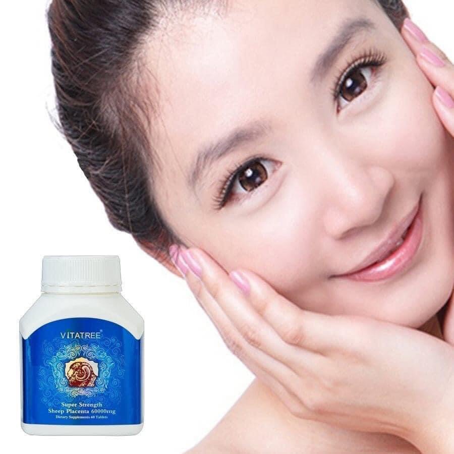 VIÊN UỐNG NHAU THAI CỪU VITATREE HÀM LƯỢNG CAO 60000MG