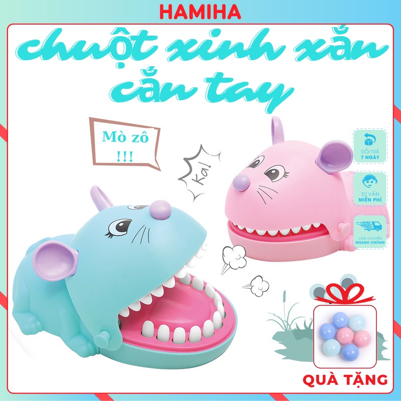 Đồ Chơi Trẻ Em Chuột Nhắt Cắn Tay Dễ Thương Thông Minh Cho Bé Hamiha – ĐC46