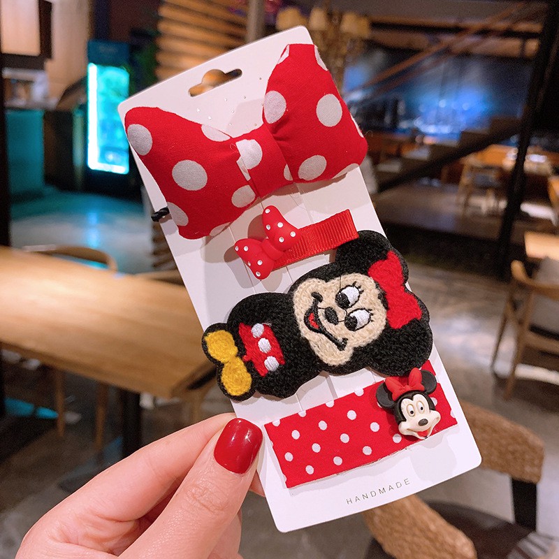 Kẹp tóc họa tiết trái cây xinh xắn cho bé gái