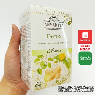 [Hỏa Tốc] Trà Ahmad DETOX Cleanse hộp 20 gói