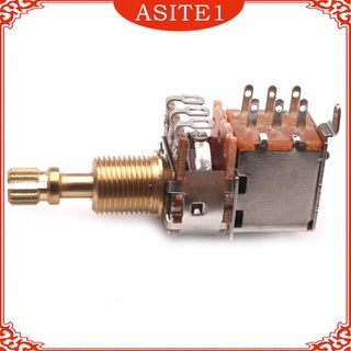 [500k Blend Balance Pickups Potentiometer Audio Pots Guitar Control Pot Switch
