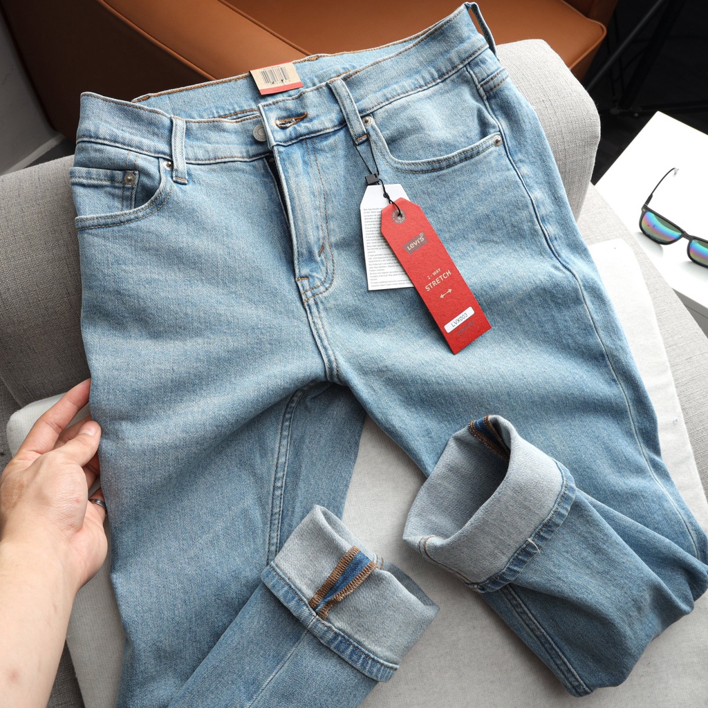 Quần jean dài nam Lv 511 hàng dư xịn hải quan (Form ống đứng slimstrech,chấtt vải co dãn nhẹ,made in cambodia) LVX003 | BigBuy360 - bigbuy360.vn