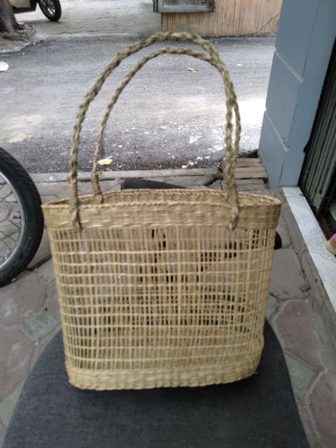 Làn cói, túi xách cói