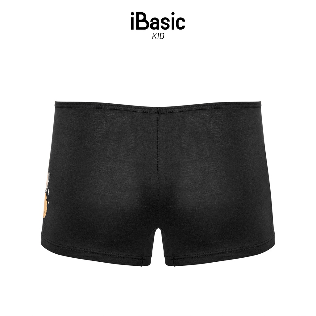 Combo 3 quần lót bé trai cotton hoạ tiết phi hành gia iBasic PANB026