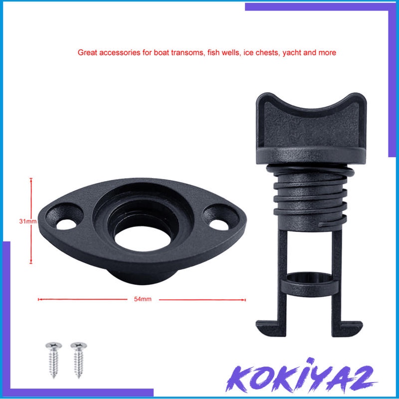 Nút chặn ống thoát nước 1'' 25mm cho thuyền Yacht Dinghy
 | BigBuy360 - bigbuy360.vn