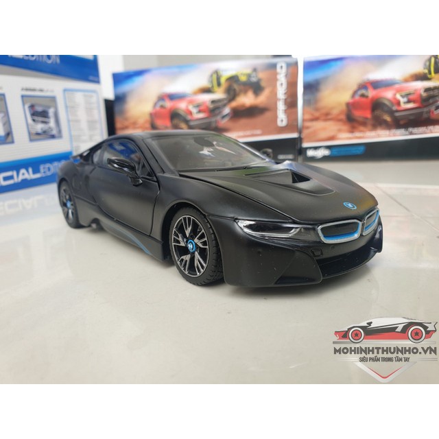 Xe mô hình BMW i8, tỉ lệ 1:24, Rastar