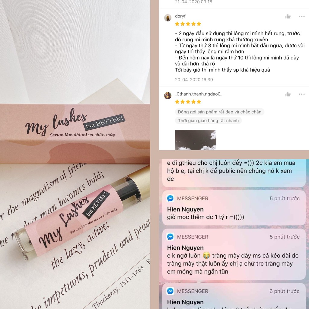  Serum Làm Dài Mi PINKY'S-MY LASHES BUT BETTER | BigBuy360 - bigbuy360.vn