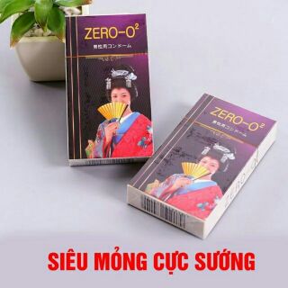 Bao cao su zero - o2