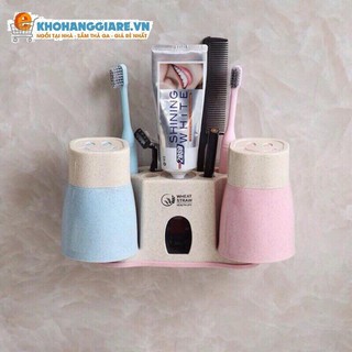 Bộ nhả kem đánh răng làm từ lúa mạch