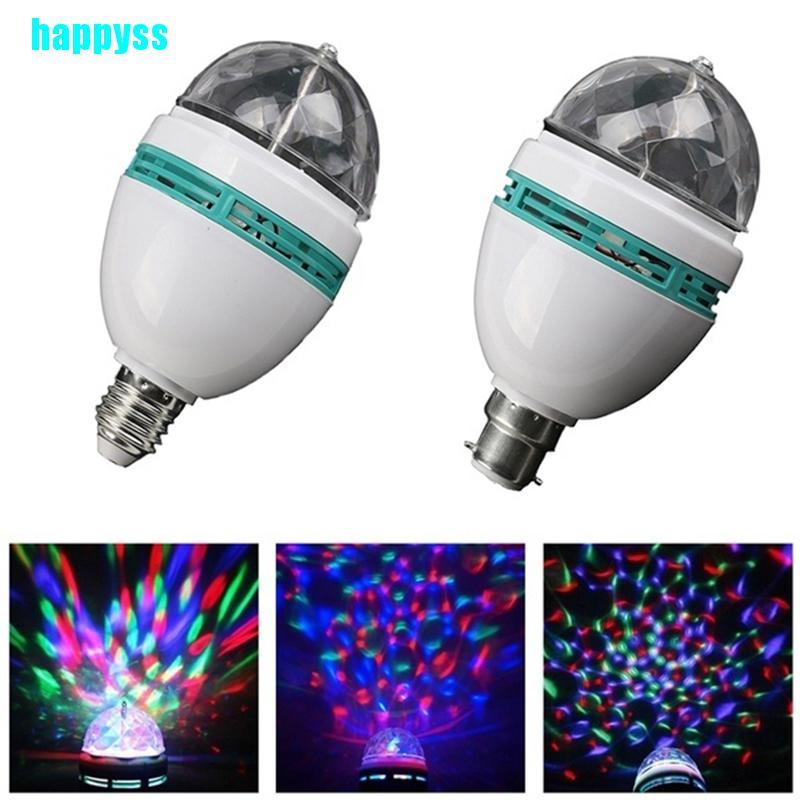 Bóng Đèn Led Xoay B22/E27 Nhiều Màu Sắc Đa Năng Tiện Dụng