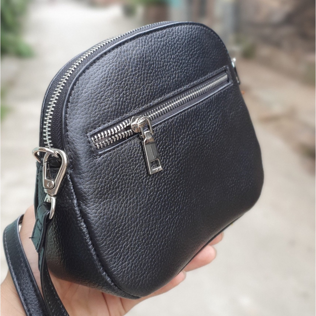 Túi xách nữ 💖 𝑭𝑹𝑬𝑬𝑺𝑯𝑰𝑷 💖 Túi đeo chéo mini hàng VNXK.Da thật 100%, BH 1năm