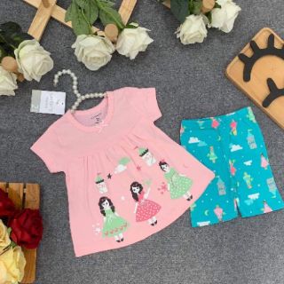 Combo 4 bộ xòe baby doll