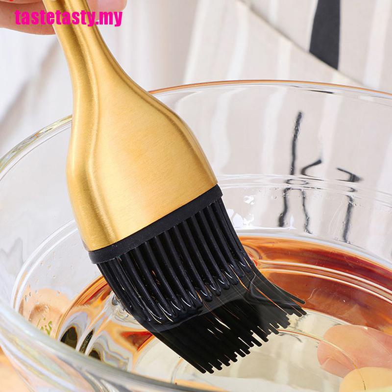 Cọ Quét Dầu Nướng BBQ Bằng Silicone Và Thép Không Gỉ | BigBuy360 - bigbuy360.vn