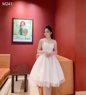 Đầm xoè đính ngọc