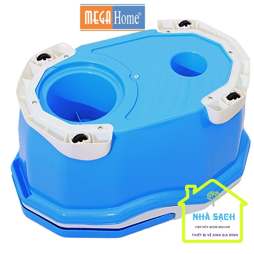 Bộ Lau Nhà MegaHome C2, Bộ Lau Nhà 360 Độ Bền, Đẹp , Nhẹ