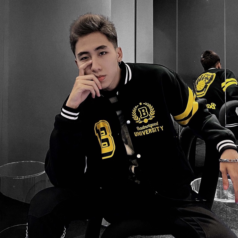 Áo Varsity BADNOTGOOD B UNI (Đen)