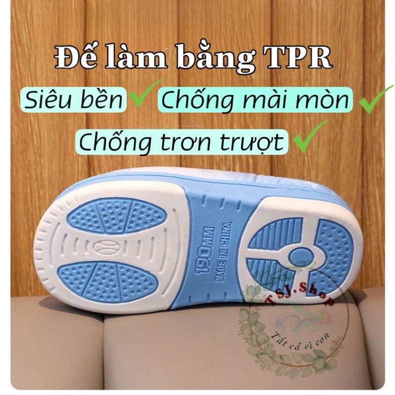 Dép đi trong nhà cho bé trai bé gái hoạ tiết hoạt hình công chúa Elsa ,người nhện Spideman chính hãng Disney