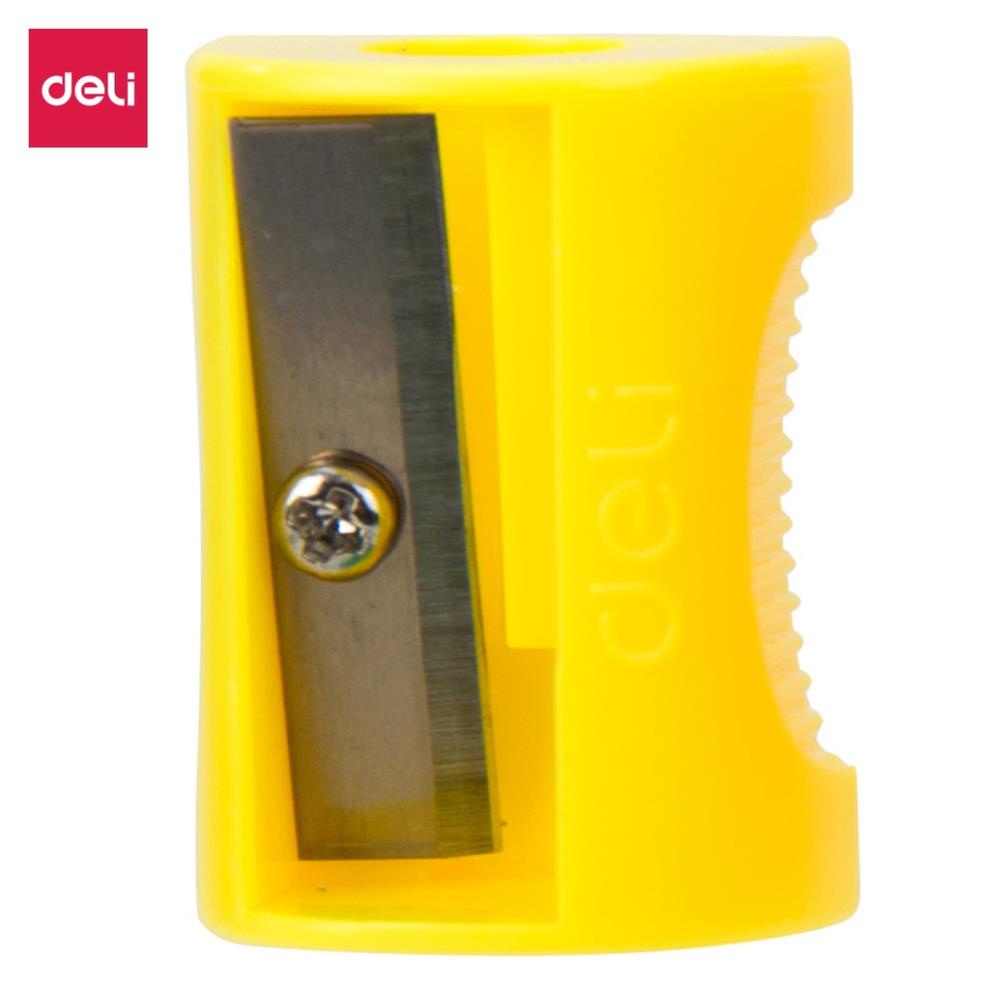 Gọt chì mini Deli - Xanh lá/Xanh dương/Hồng/Vàng - Combo 5 chiếc màu ngẫu nhiên - E0531