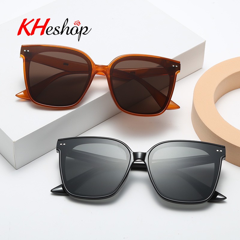 Kính thời trang Nam Nữ hiệu GM,  chụp ảnh đường phố phong cách cá tính cổ điển Retro Hàn quốc chống UV400 Y80038