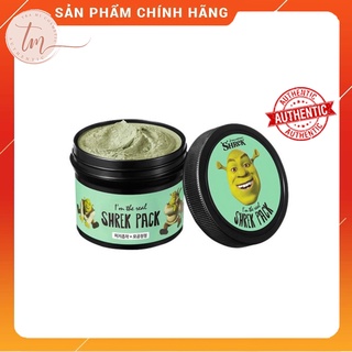  Mặt nạ Shrek Mặt nạ đất sét bạc hà I'm The Real Shrek Pack Mask cho da dầu mụn sạch bã nhờn  đẩy mụn ẩn - Mask Đất Sét 