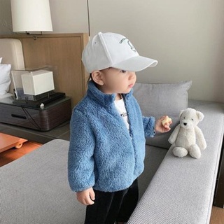Áo Khoác Lông Cừu Thời Trang Cho Bé Từ 9-25Kg