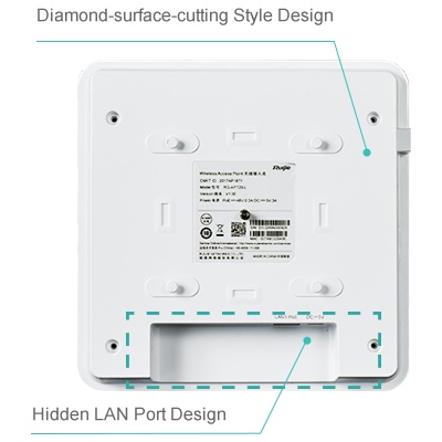 Bộ phát wifi Ruijie, 256 thiết bị, 2 băng tần RG-AP720-L (chính hãng)