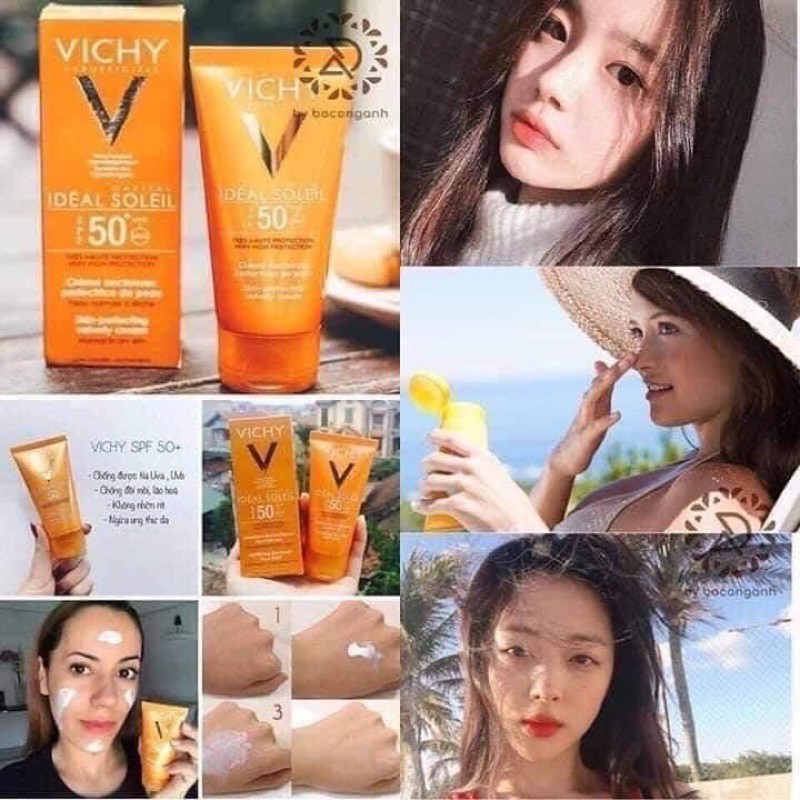 KEM CHỐNG NẮNG VICHY SPF 50+ MẪU MỚI 2021