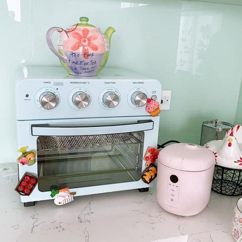 Lò nướng kiêm nồi chiên không dầu UNIE Q37 dung tích 25L, công suất 1700W thỏa sức sáng tạo món ăn