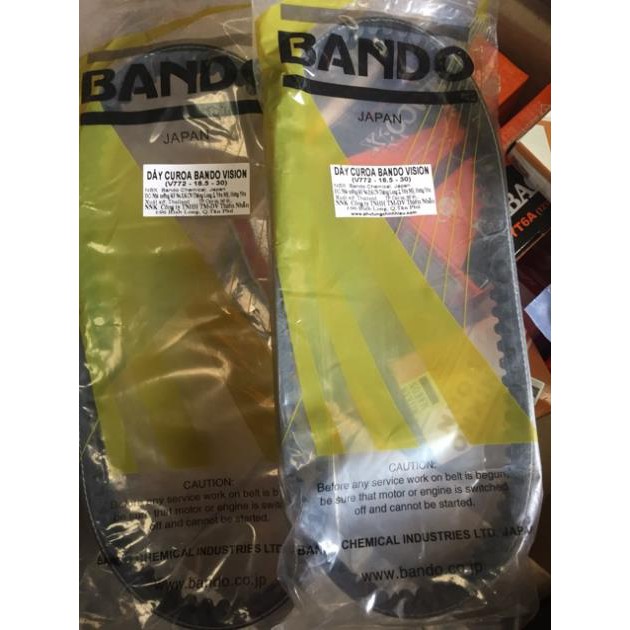 Dây curoa bando vision , dây đai truyền động Honda vision chính hãng