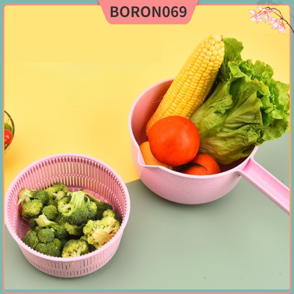 Máy khử nước đa chức năng Máy trộn salad lúa mì rơm cầm tay Máy rửa trứng nhà bếpBoro