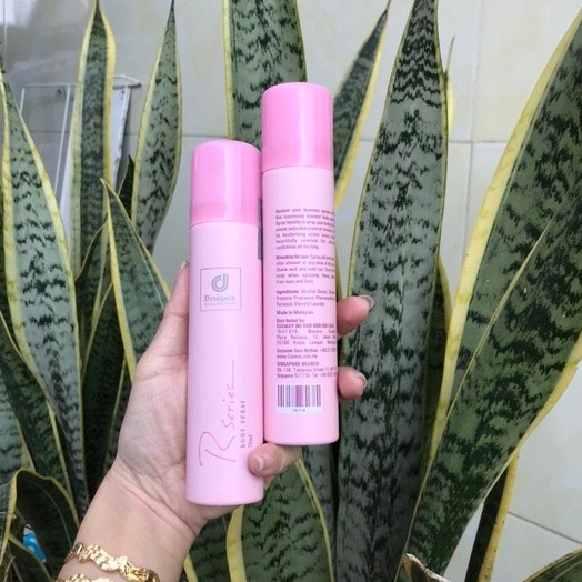 Xịt thơm body Rseries hồng thái lan chính hãng