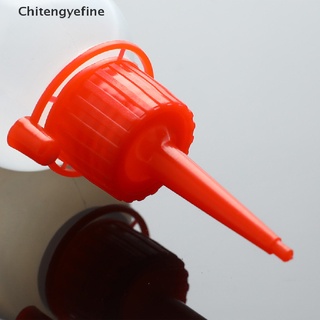 CTYE 100ml Plastic Clear Tip Applicator Bottle Plastic Squeeze Bottle With Tip Cap FINE