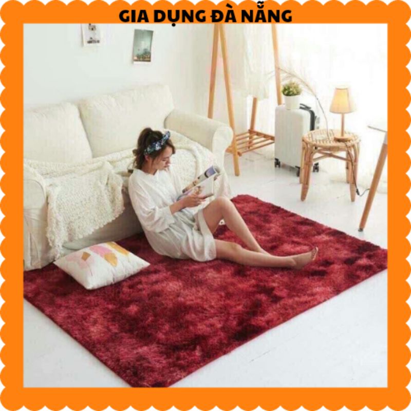 Thảm lông loang trải sàn siêu đẹp Kích thước:m6x2m siêu to khổng lồ