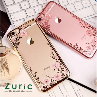 Ốp lưng hoa đính đá iPhone 6/6S hiệu Kavaro ( cứng )