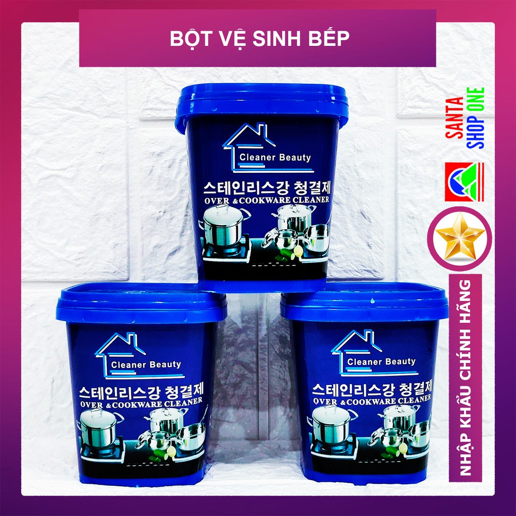 Vệ Sinh Nhà Bếp, Nhà Vệ Sinh, Gạch Men, Đồ Gia Dụng - Tẩy Trắng Xoong, Nồi, Vòi Rửa - KOREA - VDC