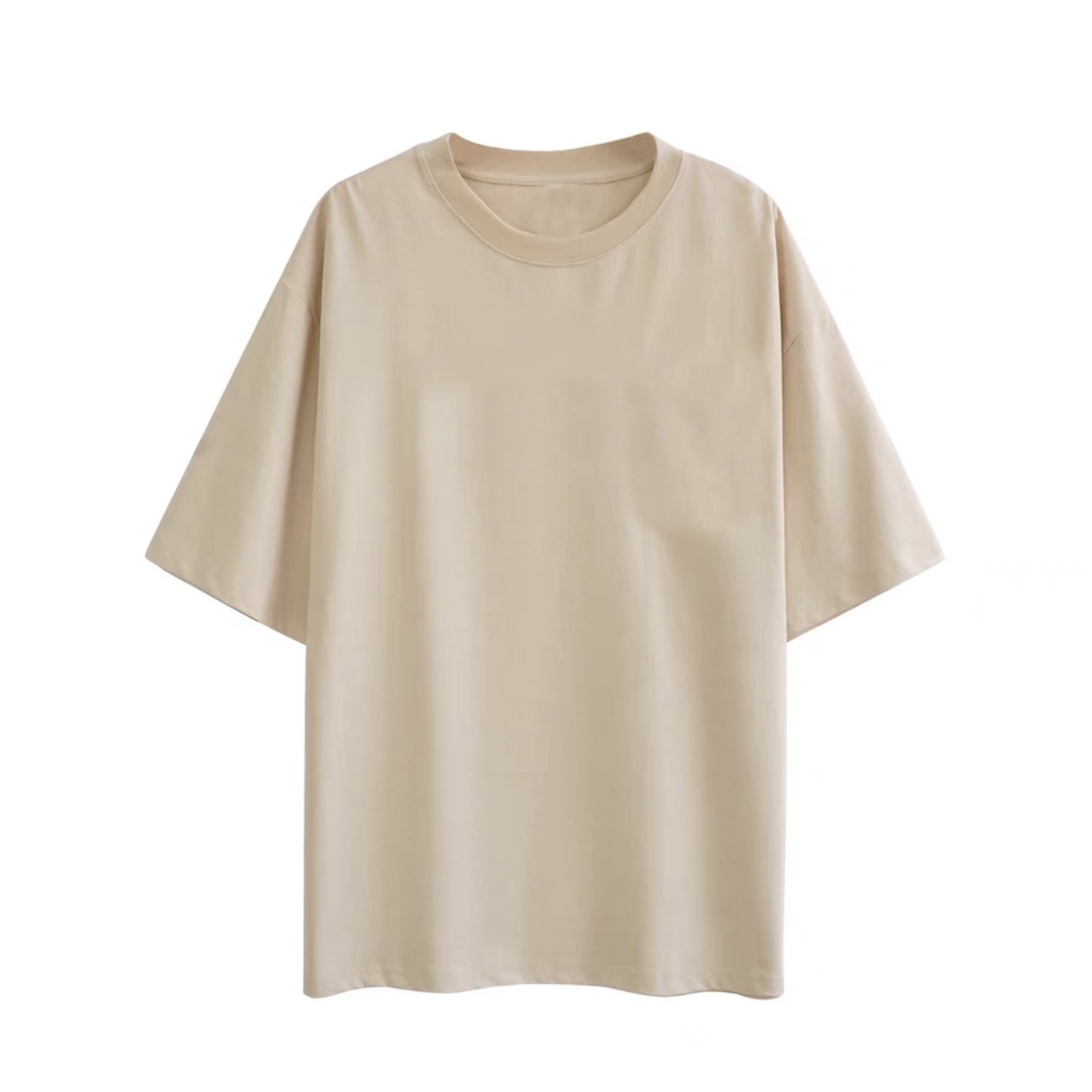 Áo thun Stee Basic Xanh CYAN CVC - Giá sỉ Unisex