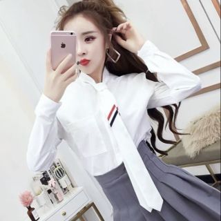 Áo somi cà vạt