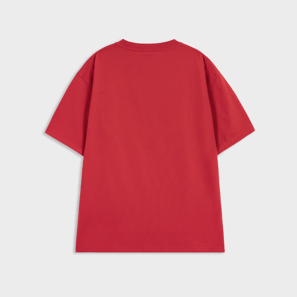 Áo thun Fallency Basic / Màu đỏ - FLC112 | BigBuy360 - bigbuy360.vn