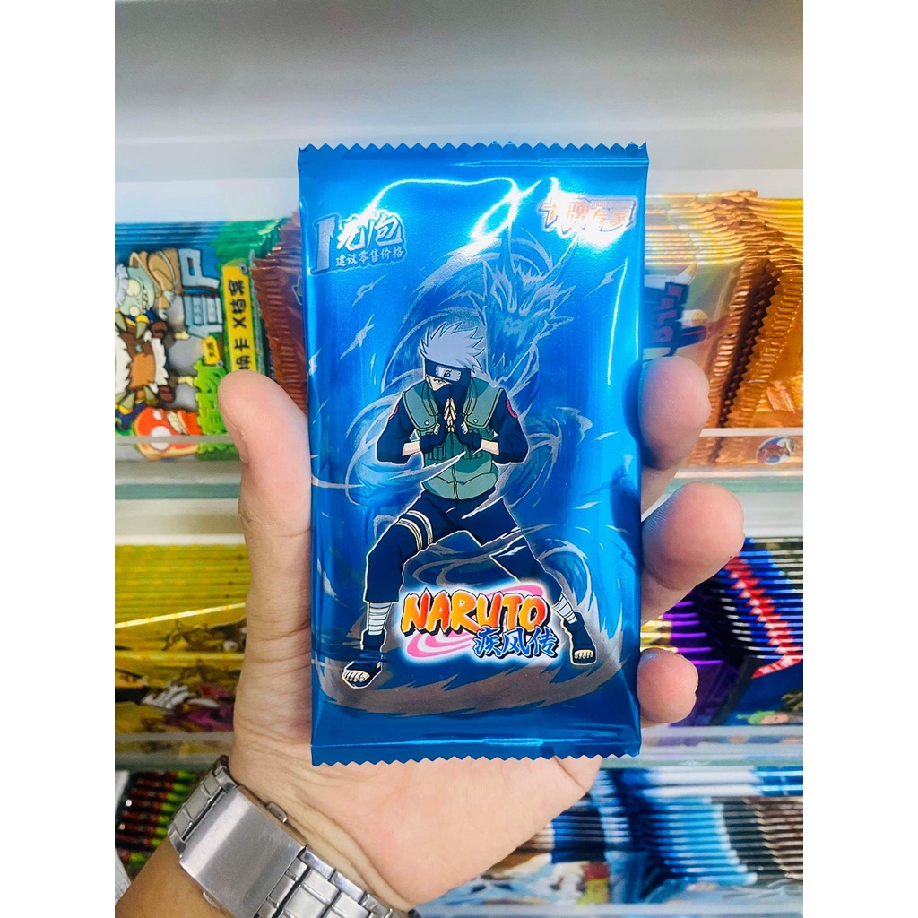 Tổng hợp Set 5 ảnh thẻ nhân phẩm Anime Naruto ngẫu nhiên chibi xinh xắn