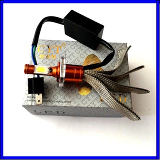 🔥ĐÈN PHA LED CYT 2 TIM LED chân H4, M5🔥 (GIÁ 1 BÓNG)