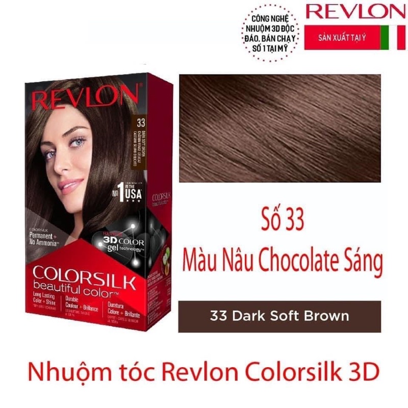 Nhuộm tóc Revlon của Mỹ màu 33