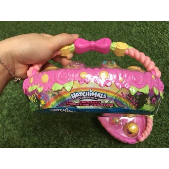 Giỏ Trứng Hoa Hồng Hatchimal  hatchimals toygarden