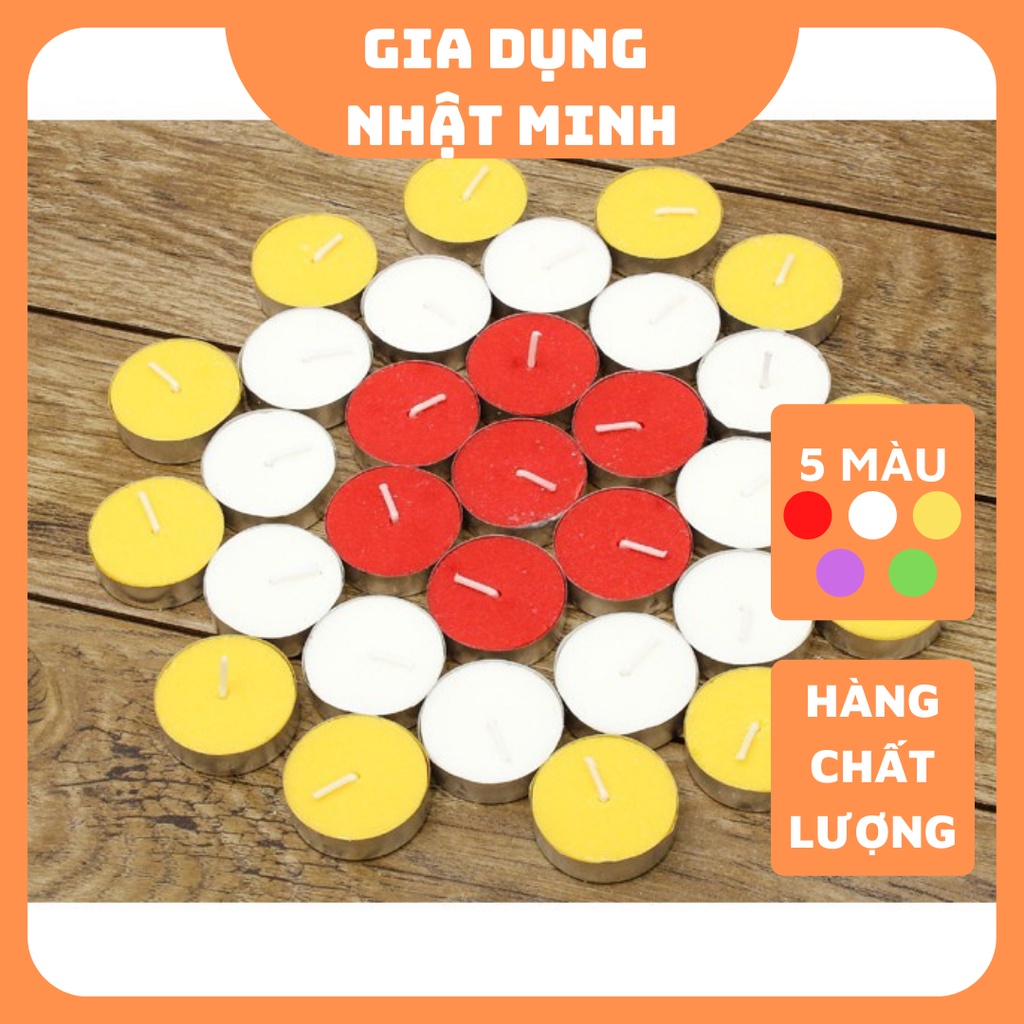 Nến nhôm, Nến Xông Tinh Dầu, nến Tealight, Nến Trang Trí, Nến Viên Tròn, Nến Mini
