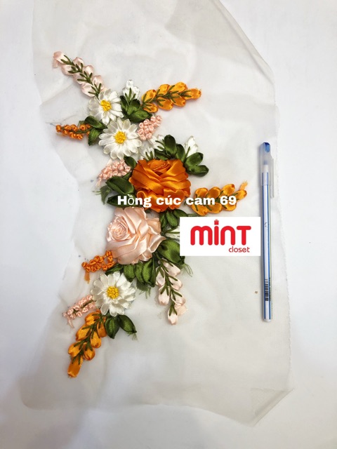 Hoa đính áo dài, đầm, áo sơ mi | BigBuy360 - bigbuy360.vn